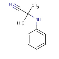 2182-38-9 2-Methyl-2-phenylamino-propionitrile chemical structure