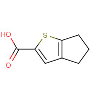40133-06-0 5,6-Dihydro-4H-cyclopenta[b]thiophene-2-carboxylic acid chemical structure