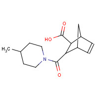 436810-99-0 3-(4-Methyl-piperidine-1-carbonyl)-bicyclo[2.2.1]hept-5-ene-2-carboxylic acid chemical structure