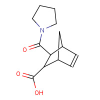 436811-25-5 3-(Pyrrolidine-1-carbonyl)-bicyclo[2.2.1]hept-5-ene-2-carboxylic acid chemical structure