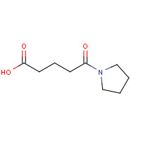 5724-80-1 5-Oxo-5-pyrrolidin-1-yl-pentanoic acid chemical structure