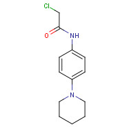 379255-22-8 2-Chloro-N-(4-piperidin-1-yl-phenyl)-acetamide chemical structure