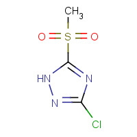 346631-06-9 3-Chloro-5-methanesulfonyl-1H-[1,2,4]triazole chemical structure