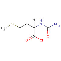 30411-84-8 4-Methylsulfanyl-2-ureido-butyric acid chemical structure