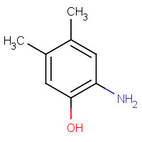 6623-41-2 2-Amino-4,5-dimethylphenol chemical structure