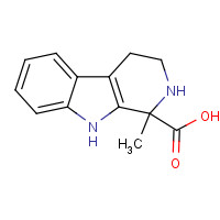 6543-83-5 1-Methyl-2,3,4,9-tetrahydro-1H-beta-carboline-1-carboxylic acid chemical structure