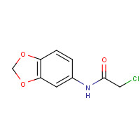 227199-07-7 N-(1,3-Benzodioxol-5-yl)-2-chloroacetamide chemical structure