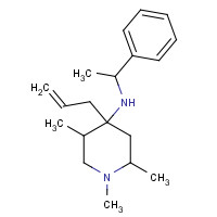 436811-32-4 (4-Allyl-1,2,5-trimethyl-piperidin-4-yl)-phenethyl-amine chemical structure