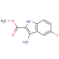 436088-83-4 3-Amino-5-fluoro-1H-indole-2-carboxylic acid methyl ester chemical structure
