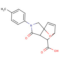 14261-91-7 4-Oxo-3-p-tolyl-10-oxa-3-aza-tricyclo[5.2.1.0*1,5*]dec-8-ene-6-carboxylic acid chemical structure