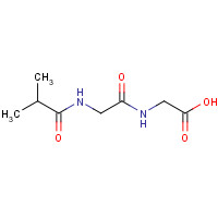 436096-89-8 (2-Isobutyrylamino-acetylamino)-acetic acid chemical structure