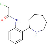 436087-22-8 N-(2-Azepan-1-yl-phenyl)-2-chloro-acetamide chemical structure