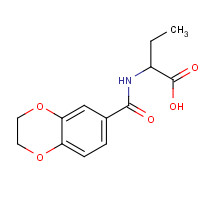 436855-75-3 2-[(2,3-Dihydro-benzo[1,4]dioxine-6-carbonyl)-amino]-butyric acid chemical structure