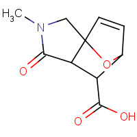 163180-68-5 3-Methyl-4-oxo-10-oxa-3-aza-tricyclo[5.2.1.0*1,5*]dec-8-ene-6-carboxylic acid chemical structure