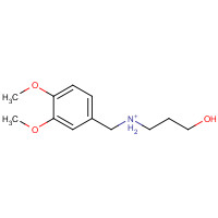 40171-93-5 3-(3,4-Dimethoxy-benzylamino)-propan-1-ol chemical structure