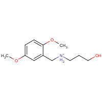 40171-91-3 3-(2,5-Dimethoxy-benzylamino)-propan-1-ol chemical structure