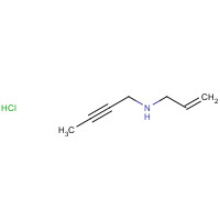 436099-58-0 Allyl-but-2-ynyl-amine hydrochloride chemical structure