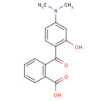24460-11-5 2-(4-Dimethylamino-2-hydroxy-benzoyl)-benzoic acid chemical structure