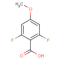 123843-65-2 2,6-Difluoro-4-methoxybenzoic acid chemical structure