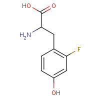 7656-31-7 2-Fluoro-DL-tyrosine chemical structure