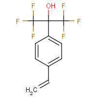 122056-08-0 1,1,1,3,3,3-Hexafluoro-2-(4-vinylphenyl)-propan-2-ol chemical structure