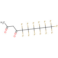 82822-26-2 (Perfluoroheptanoyl)acetone chemical structure