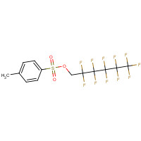 355-77-1 1H,1H-Perfluorohexyl p-toluenesulfonate chemical structure