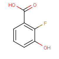91658-92-3 2-Fluoro-3-hydroxybenzoic acid chemical structure