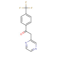 88283-34-5 2-Pyrazin-2-yl-1-[4-(trifluoromethyl)phenyl]-ethanone chemical structure