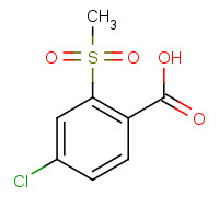 142994-03-4 4-Chloro-2-(methylsulfonyl)benzoic acid chemical structure