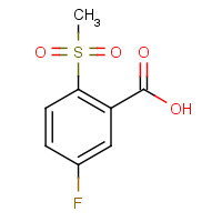 773873-55-5 5-Fluoro-2-(methylsulfonyl)benzoic acid chemical structure