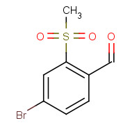 849035-77-4 4-Bromo-2-(methylsulfonyl)benzaldehyde chemical structure