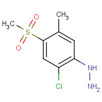 849035-85-4 [2-Chloro-5-methyl-4-(methylsulfonyl)phenyl]-hydrazine chemical structure