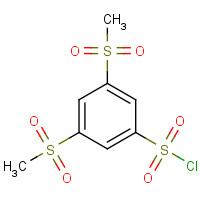 849035-99-0 3,5-Bis(methylsulfonyl)benzenesulfonyl chloride chemical structure
