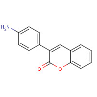 1218-54-8 3-(4-Amino-phenyl)-chromen-2-one chemical structure