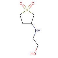 58903-81-4 2-(1,1-Dioxo-tetrahydro-1lambda*6*-thiophen-3-yl-amino)-ethanol chemical structure