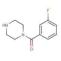 179334-10-2 (3-Fluoro-phenyl)-piperazin-1-yl-methanone chemical structure
