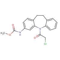134068-43-2 [5-(2-Chloro-acetyl)-10,11-dihydro-5H-dibenzo-[b,f]azepin-3-yl]-carbamic acid methyl ester chemical structure