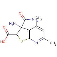67795-42-0 3-Amino-4,6-dimethyl-thieno[2,3-b]pyridine-2-carboxylic acid amide chemical structure