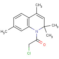 28745-09-7 2-Chloro-1-(2,2,4,7-tetramethyl-2H-quinolin-1-yl)-ethanone chemical structure