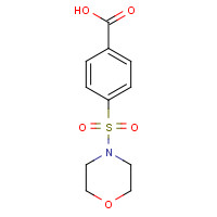 10252-82-1 4-(Morpholine-4-sulfonyl)-benzoic acid chemical structure