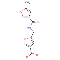 447413-31-2 5-{[(5-Methyl-furan-3-carbonyl)-amino]-methyl}-furan-3-carboxylic acid chemical structure