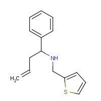 436088-65-2 (1-Phenyl-but-3-enyl)-thiophen-2-ylmethyl-amine chemical structure