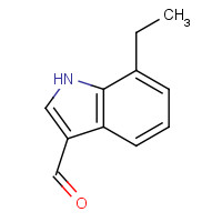 154989-45-4 7-Ethyl-1H-indole-3-carbaldehyde chemical structure