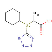 433253-83-9 2-(1-Cyclohexyl-1H-tetrazol-5-ylsulfanyl)-propionic acid chemical structure