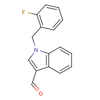 192997-17-4 1-(2-Fluoro-benzyl)-1H-indole-3-carbaldehyde chemical structure