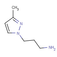 62821-91-4 3-(3-Methyl-pyrazol-1-yl)-propylamine chemical structure