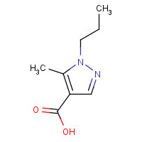 705270-06-0 5-Methyl-1-propyl-1H-pyrazole-4-carboxylic acid chemical structure