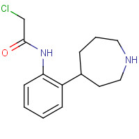 436087-23-9 N-(4-Azepan-1-yl-phenyl)-2-chloro-acetamide chemical structure