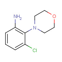 58785-07-2 3-Chloro-2-morpholin-4-yl-phenylamine chemical structure